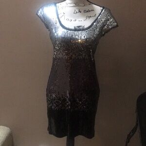 White House Black Market‎ Sequin Party dress XS